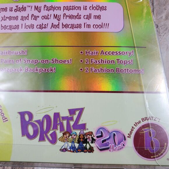 Bratz Dolls 2021 Jade 20 yearz Anniversary Fashion Doll Exclusive New 20 Years - Picture 4 of 5